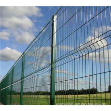 coated 3D curved welded mesh fence